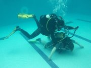Lifting a diver from the bottom